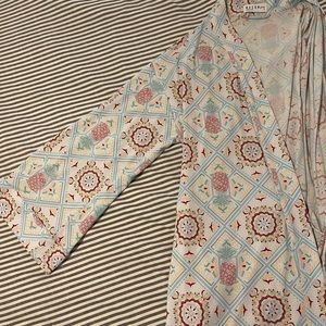 Mason grey medium kimono long robe very gently used